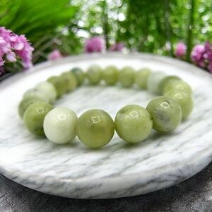 10MM KOREAN JADE BRACELET (GRADE AAA)